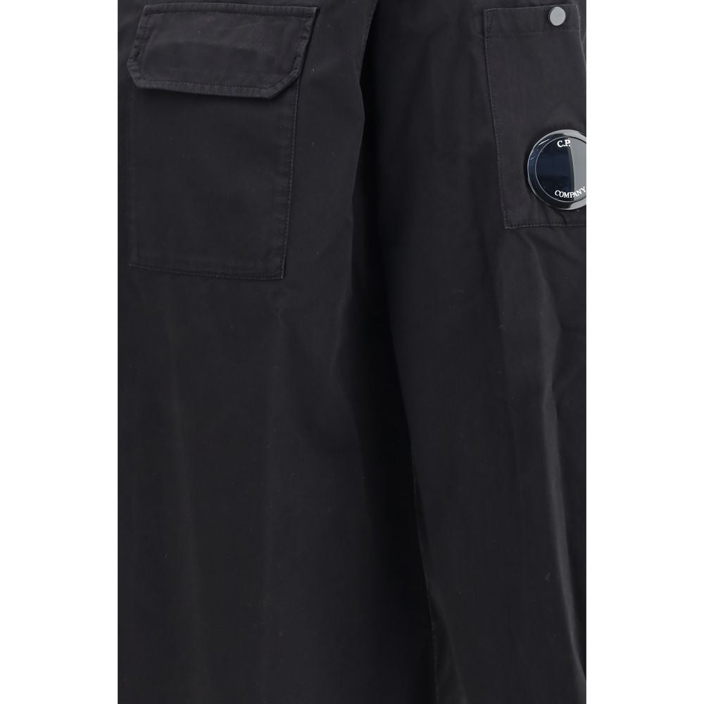 C.P. Company Black Cotton Denim Jacket