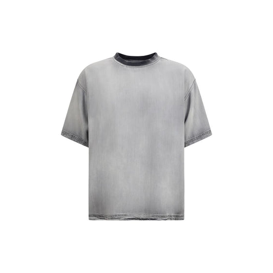 Diesel Gray Cotton T-Shirt