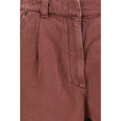 Brunello Cucinelli Brown Cotton Bermuda Shorts