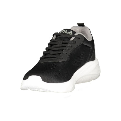 Fila Nero Polyurethane Men Sneaker