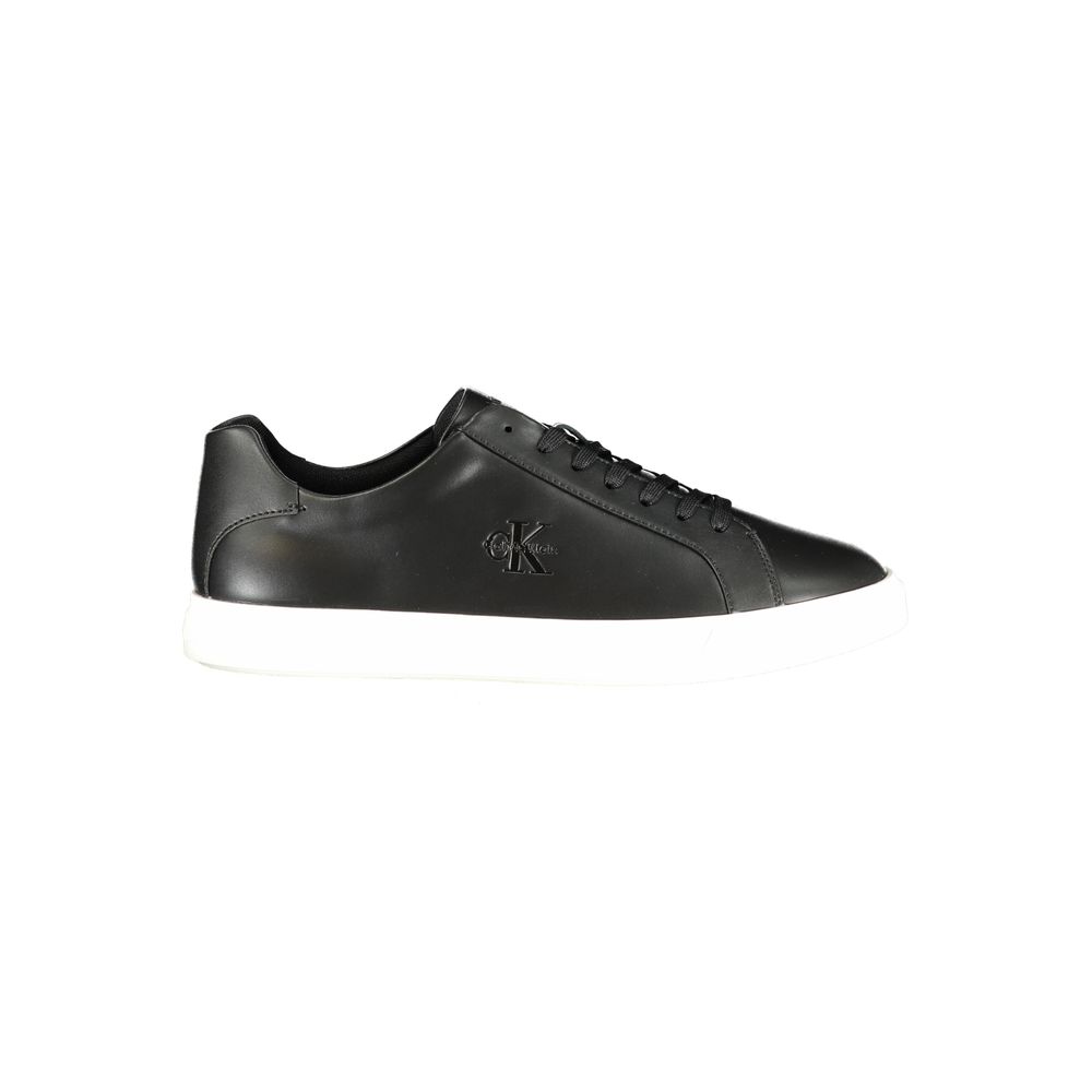 Calvin Klein Black Polyester Athletic Sneakers