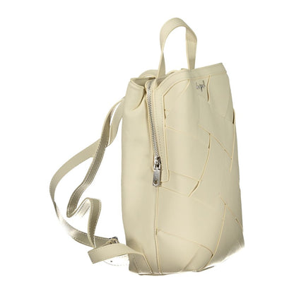 Desigual White Polyethylene Backpack