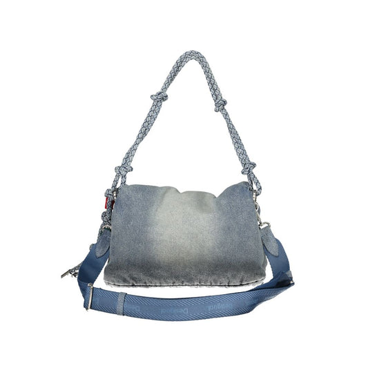 Desigual Blue Cotton Handbag