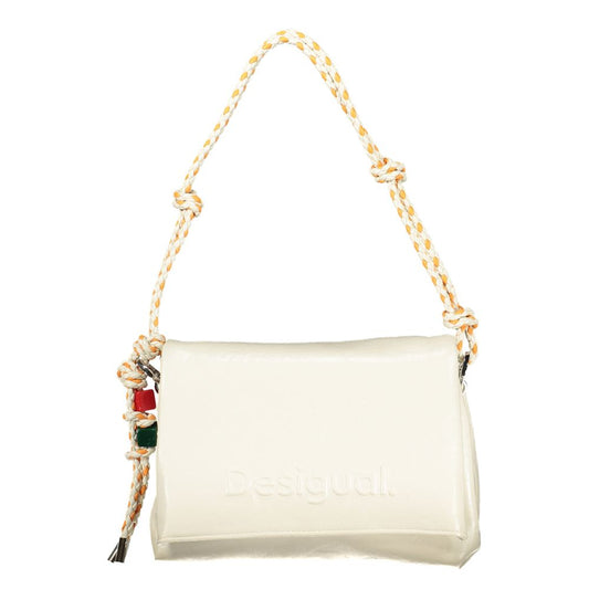 Desigual White Polyethylene Handbag