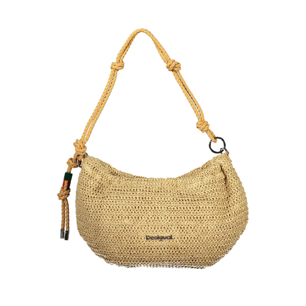 Desigual Beige Polyethylene Handbag