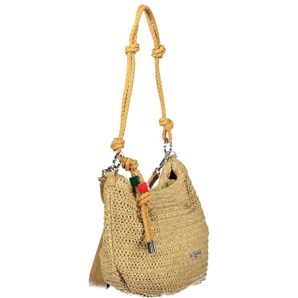 Desigual Beige Polyethylene Handbag