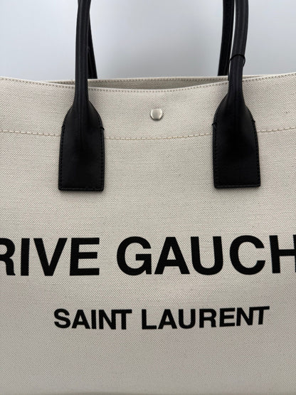 Saint Laurent SAINT LAURENT Rive Gauche Large Tote Bag