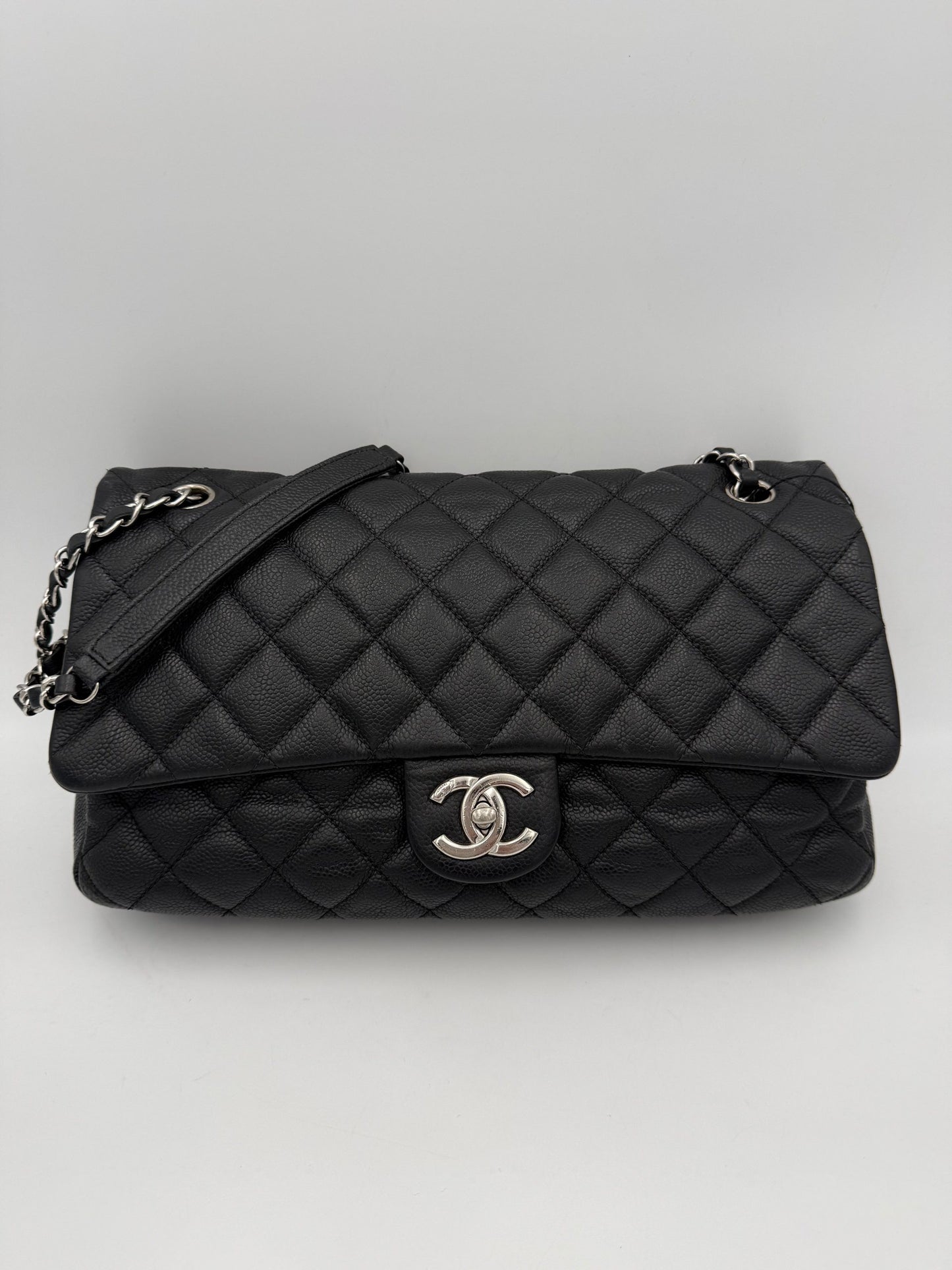 Chanel CHANEL Timeless Classique “ZIP FLAP BAG” Handbag