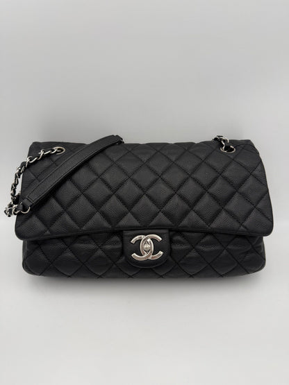 Chanel CHANEL Timeless Classique “ZIP FLAP BAG” Handbag