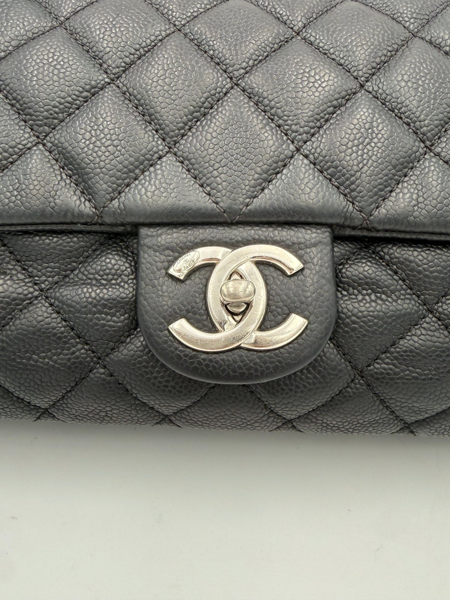 Chanel CHANEL Timeless Classique “ZIP FLAP BAG” Handbag