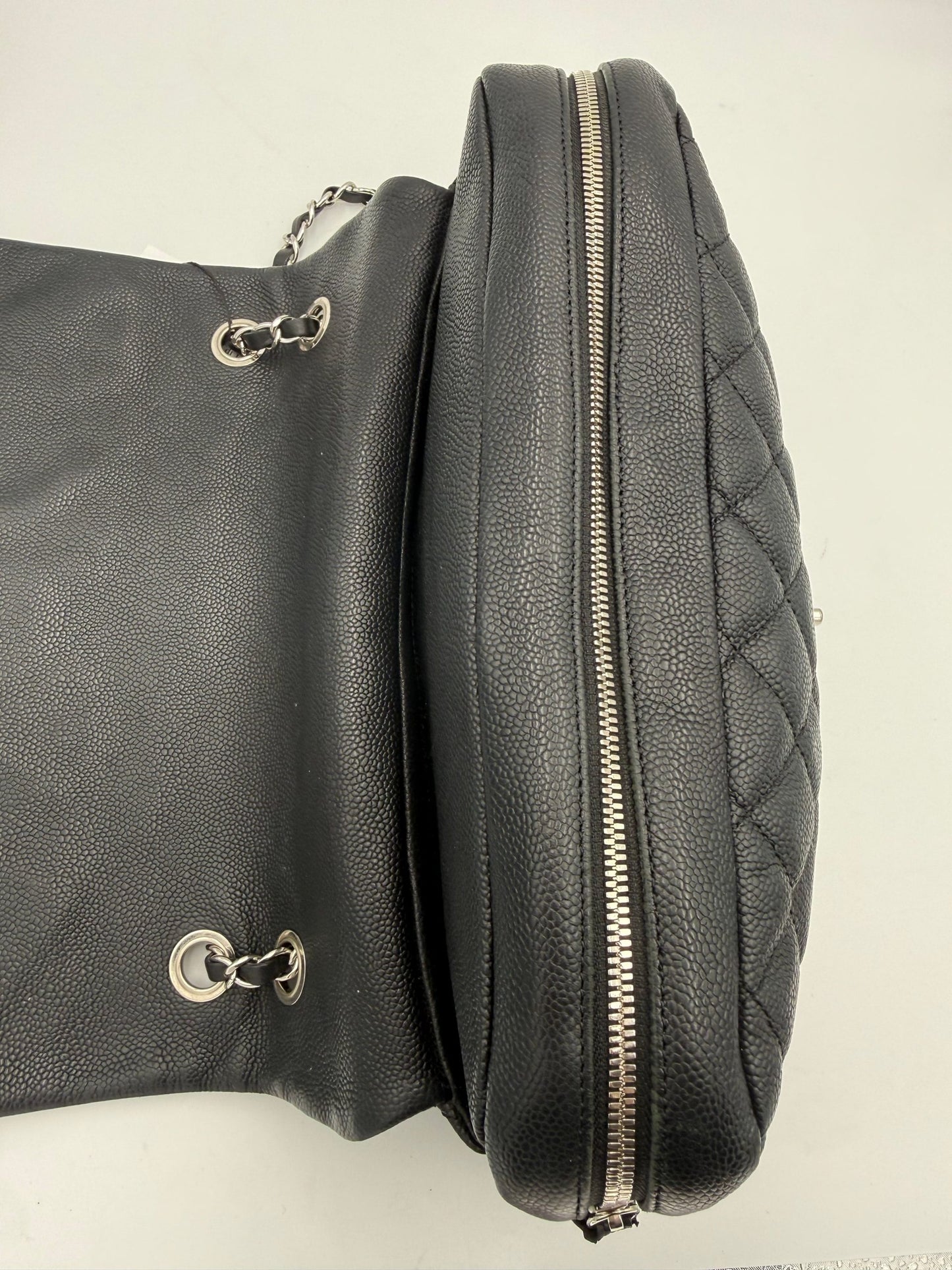 Chanel CHANEL Timeless Classique “ZIP FLAP BAG” Handbag