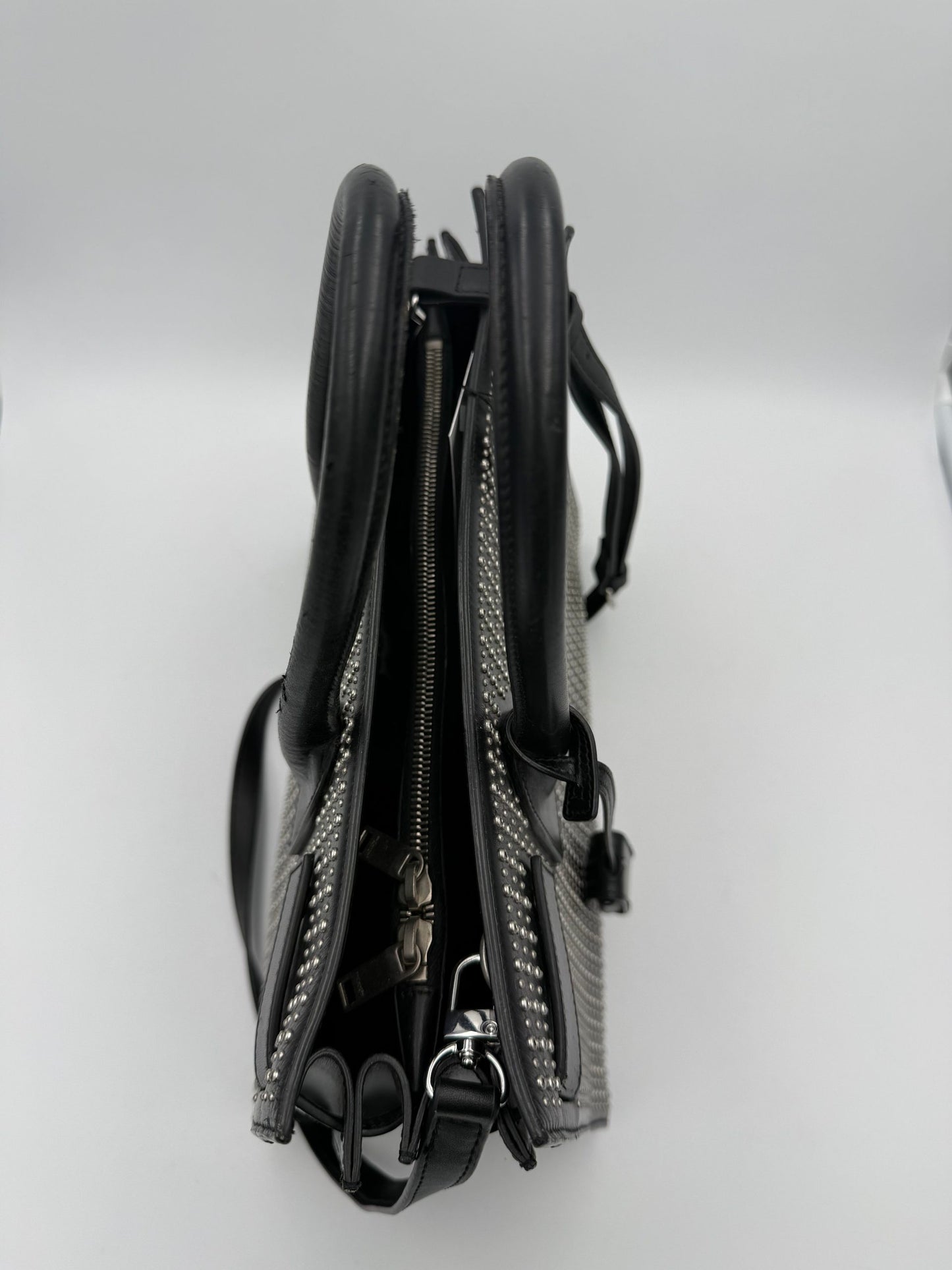 Saint Laurent SAINT LAURENT SAC DU JOUR Small Studded Black with Studs Handbag