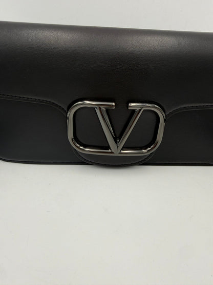 Valentino Garavani VALENTINO GARAVANI VLOGO Black Handbag