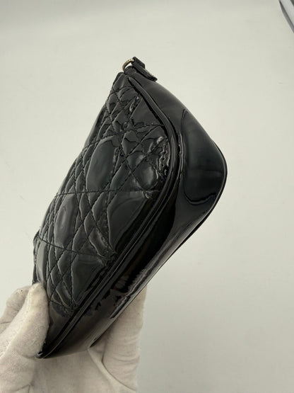 DIOR Lady Dior Cannage Patent Pouch