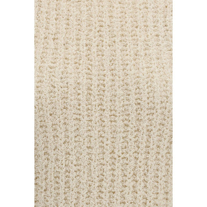 Balmain Beige Cotton Sleeveles Sweater