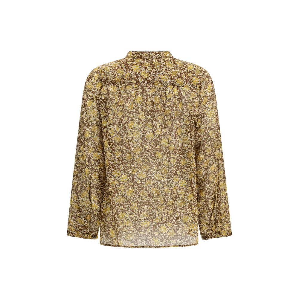 Marant Etoile Bicolor Cotton Blouse