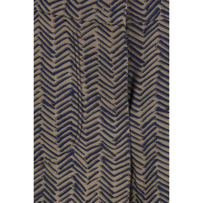 Giorgio Armani Brown Viscose Casual Pants