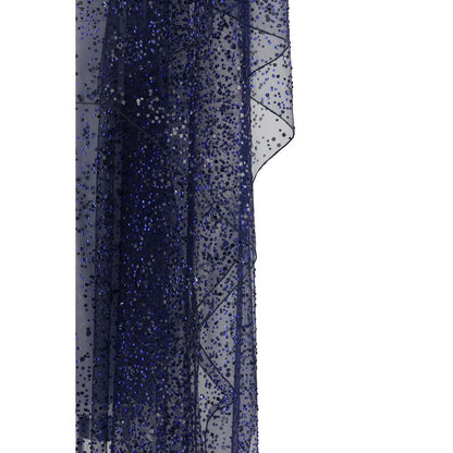 Giorgio Armani Blue Polyamide Coat