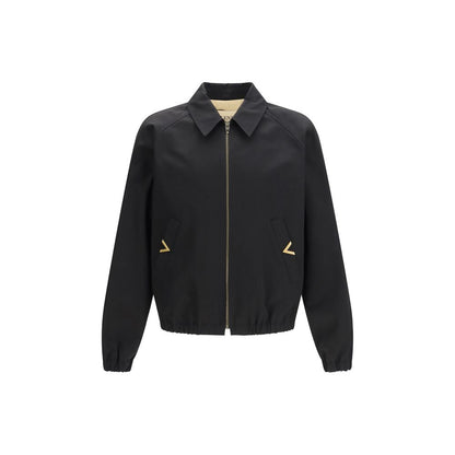 Valentino Black Cotton Bomber