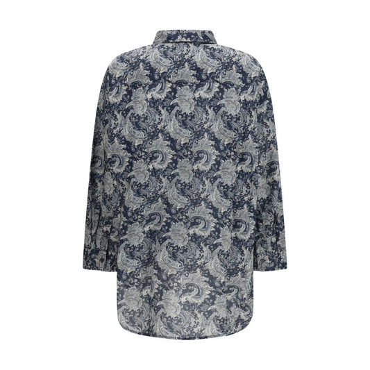 R13 Blue Cotton Shirt