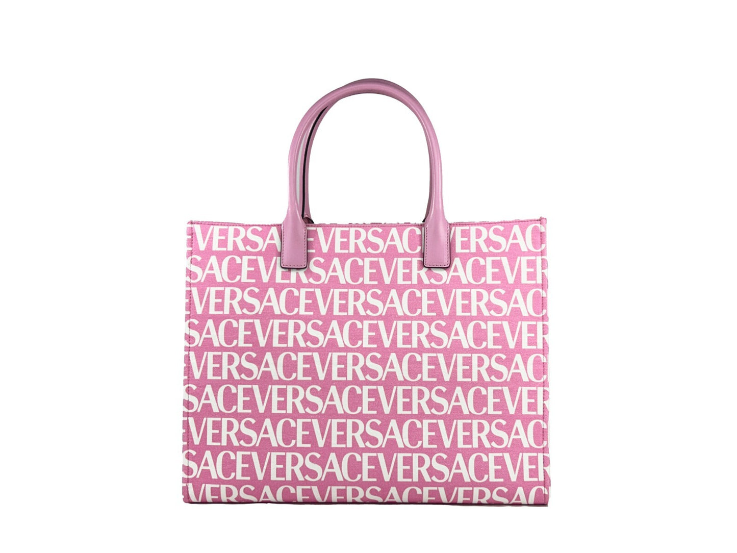 Versace Medusa Large Canvas Large Tote Bag Baby Pink