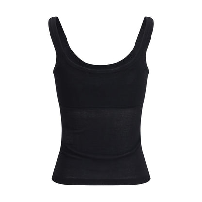 Max Mara Black Viscose Shirt