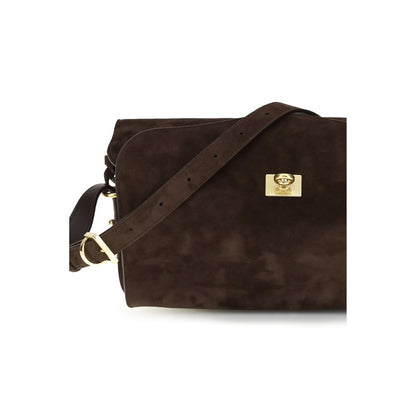 Balenciaga Brown Calf Leather Bos Taurus Shoulder Bag