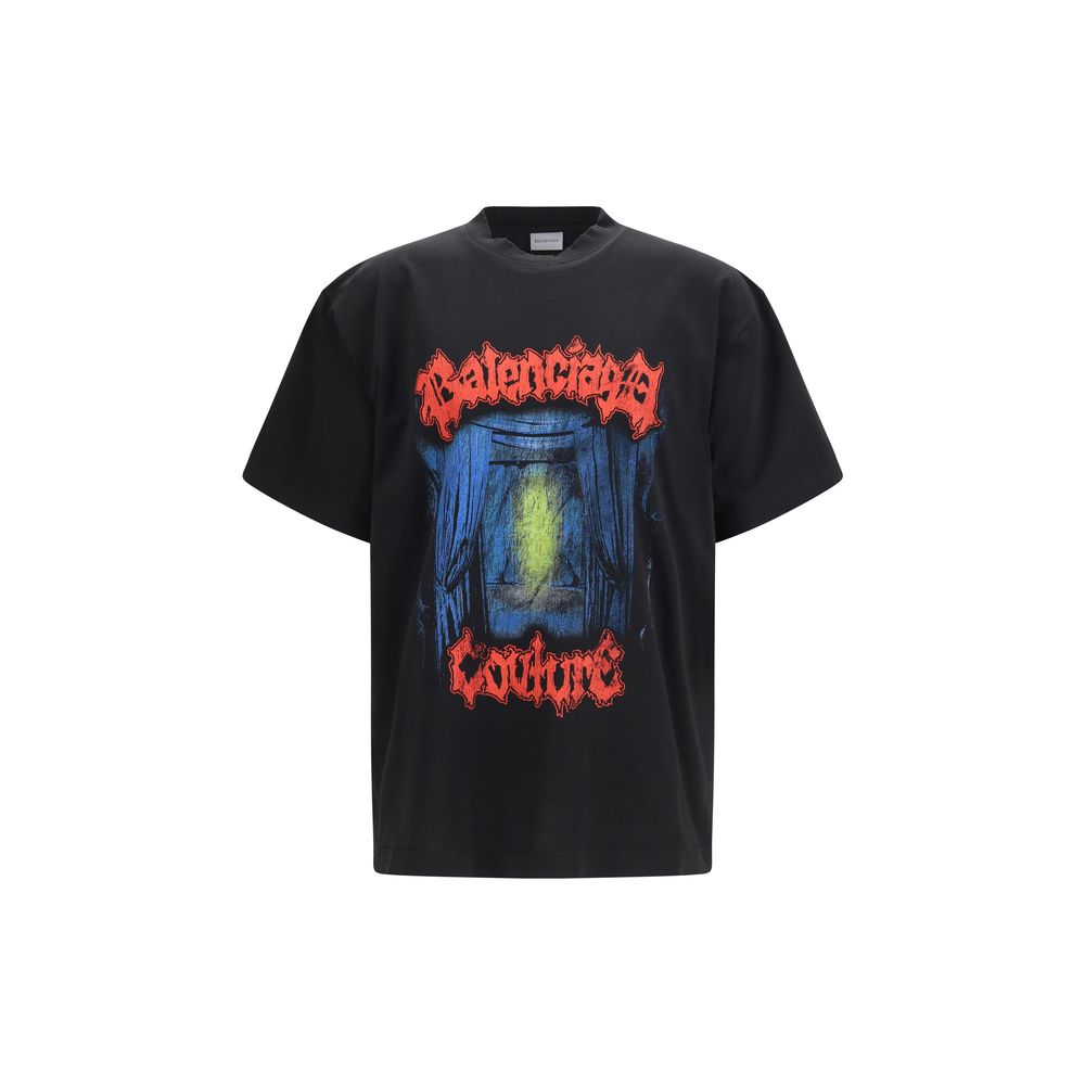 Balenciaga Black Cotton Sportswear