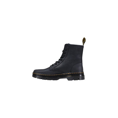 Dr. Martens Black Leather Athletic Sneakers