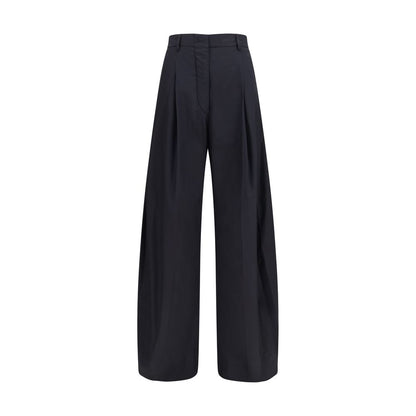 The Latest Black Cotton Casual Pants