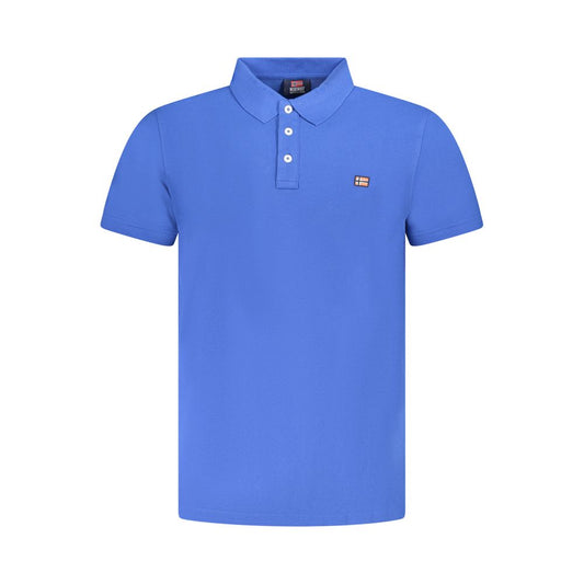 Norway 1963 Blue Cotton Men's Polo