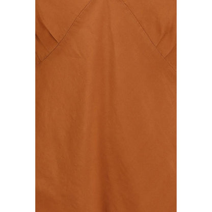 Forte_Forte Orange Silk Sleeveles T-Shirt