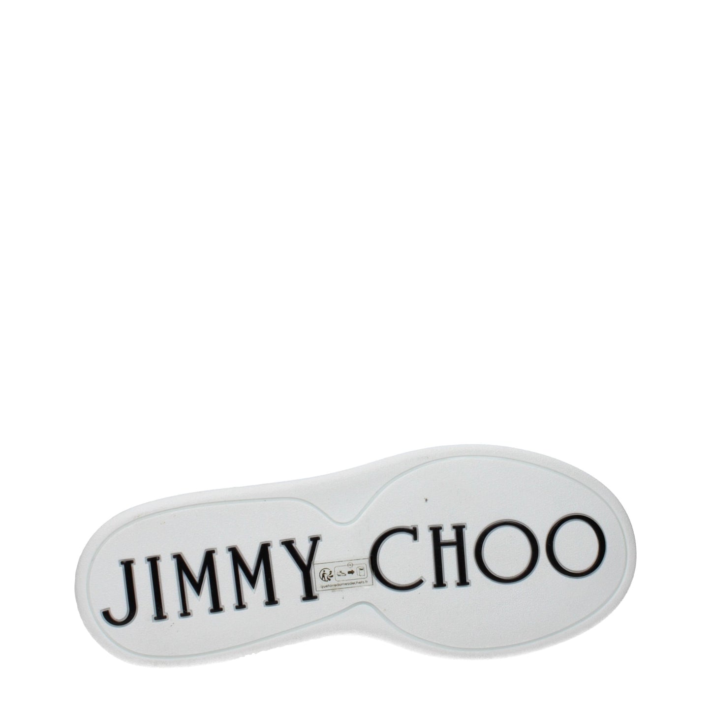 Jimmy Choo Black Leather Low Top Sneakers