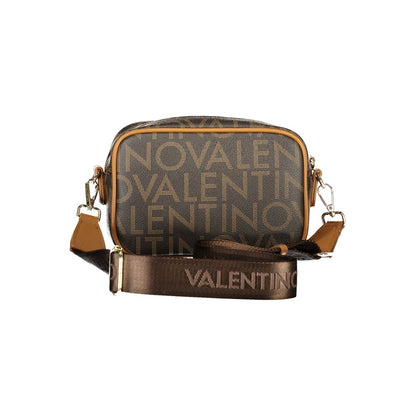 Mario Valentino Brown Polyurethane Women's Bag