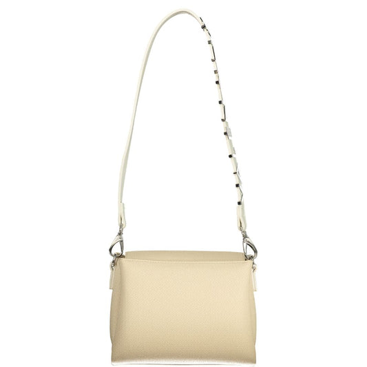 Mario Valentino Beige Polyurethane Women Bag