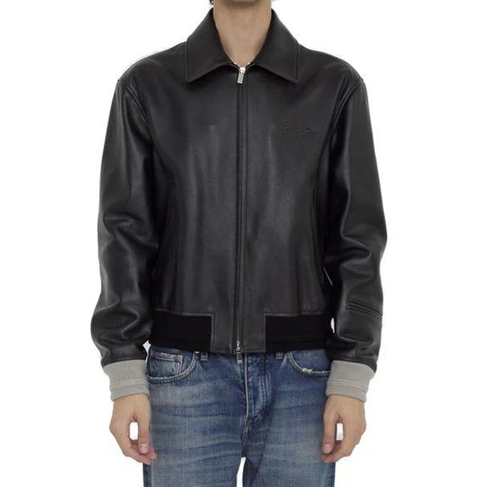Dior Black Leather Jacket