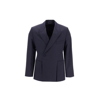 Dior Blue Virgin Wool Blazer