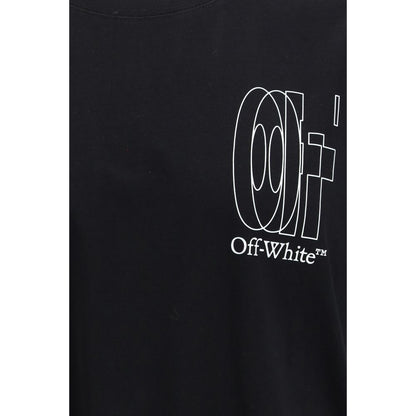 Off-White Black Cotton T-Shirt