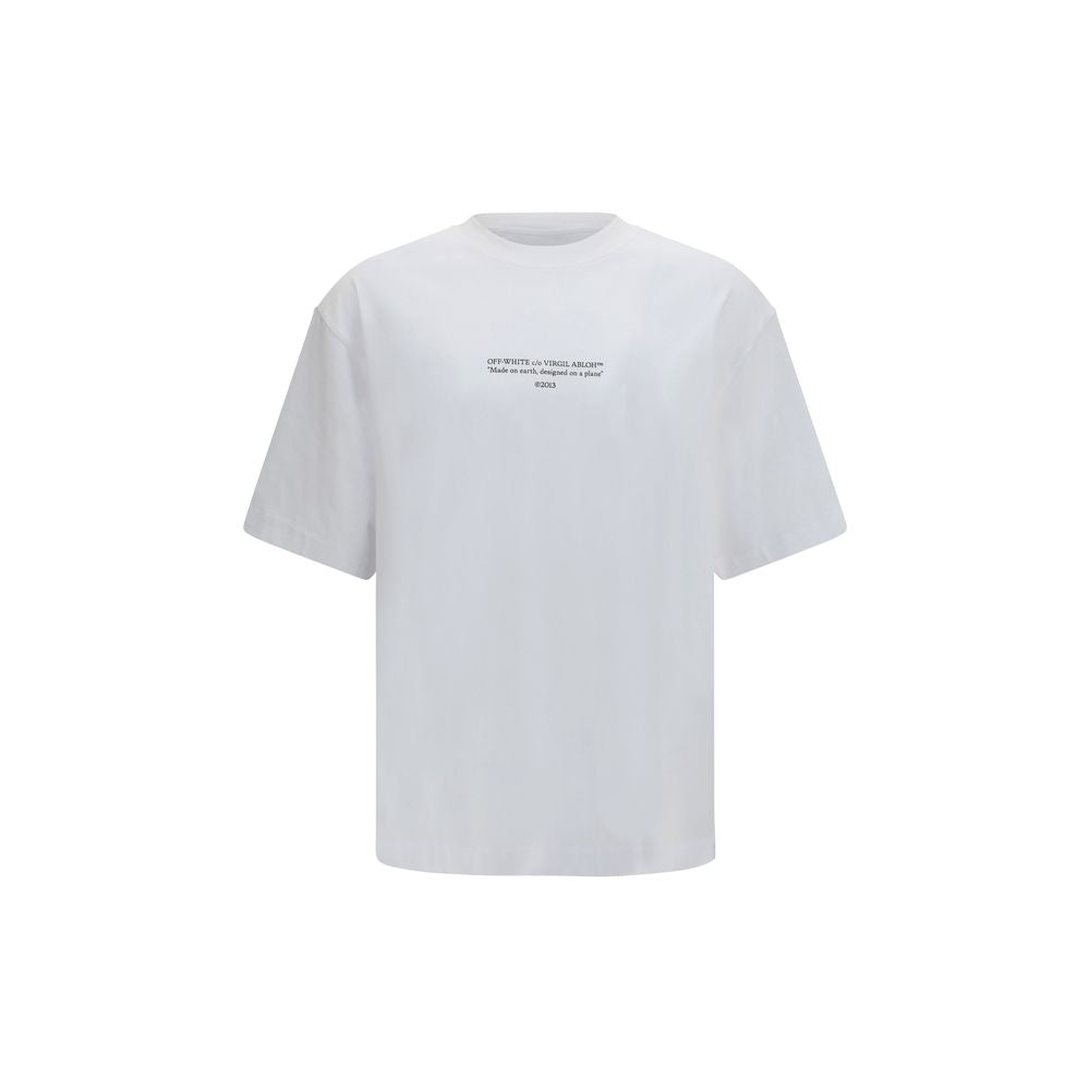 Off-White White Cotton T-Shirt