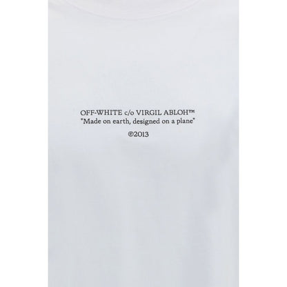 Off-White White Cotton T-Shirt