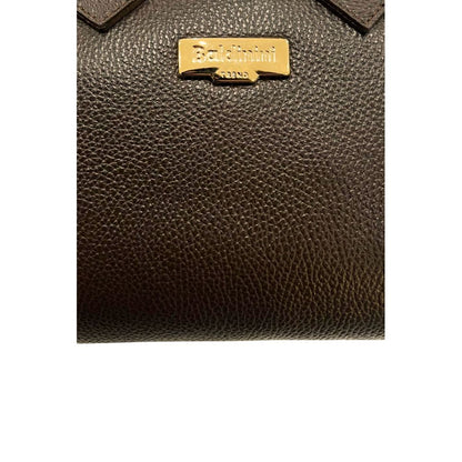 Baldinini Trend Brown Leather Women Handbag
