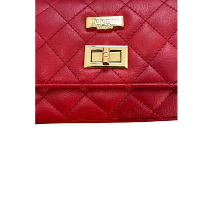Baldinini Trend Multicolor Cowhide Crossbody Bag