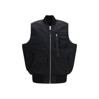 ALPHA INDUSTRIES Black Nylon Jacket