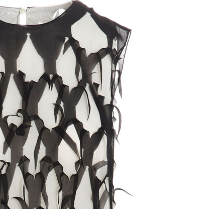 Maison Margiela Black Silk Casual Dress
