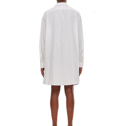 Loewe White Cotton Casual Dress