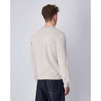 Champion White Cotton Sweatshirt