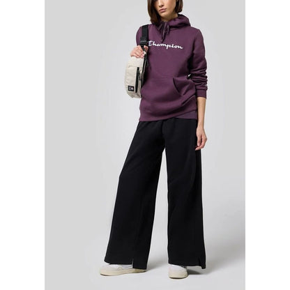 Champion Black Cotton Casual Pants