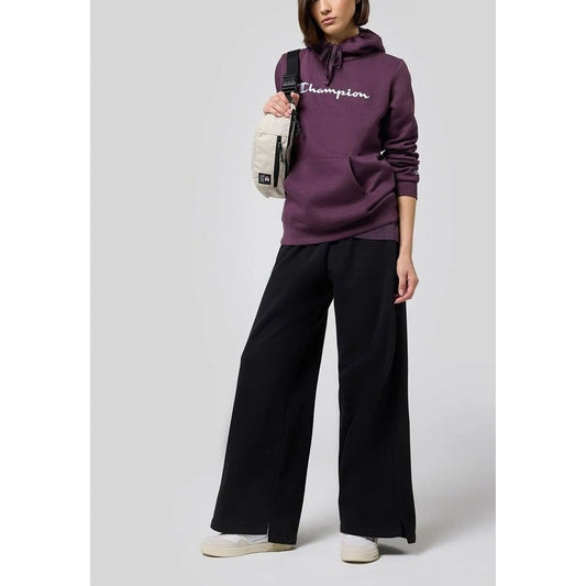 Champion Black Cotton Casual Pants