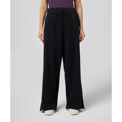Champion Black Cotton Casual Pants