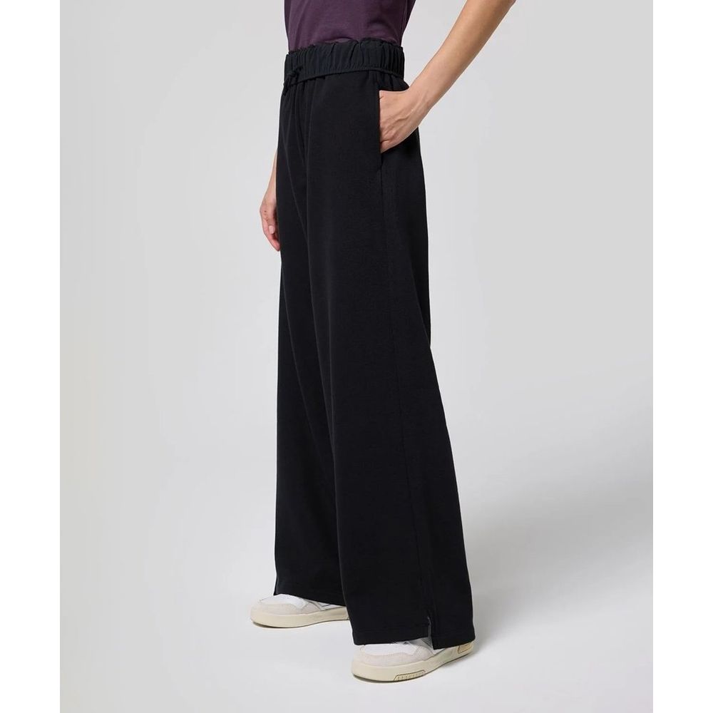 Champion Black Cotton Casual Pants